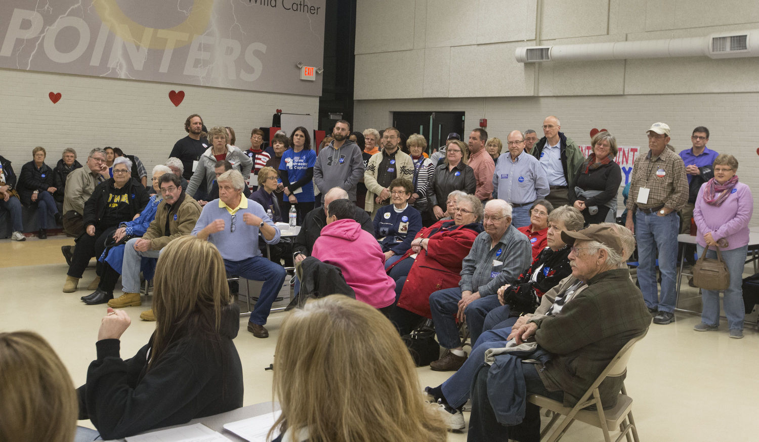 Democratic Caucus in Center Point